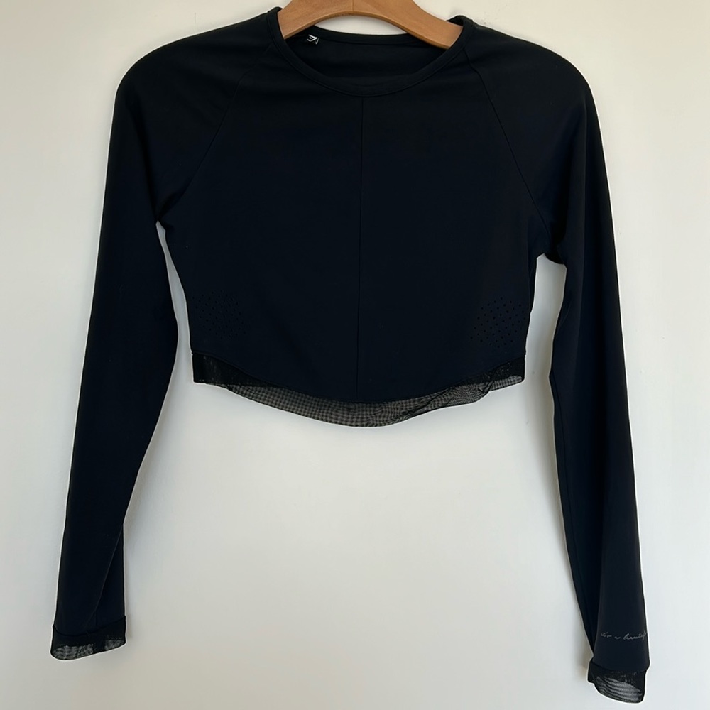 Gymshark x Whitney Simmons Long Sleeve Crop Top